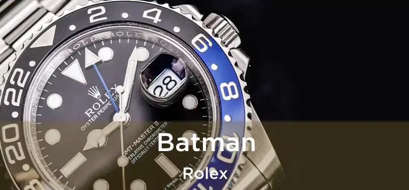  Batman Rolex
